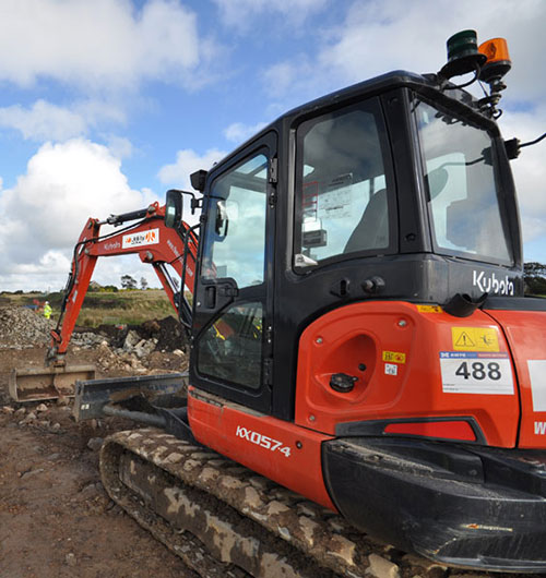 digger vehicle